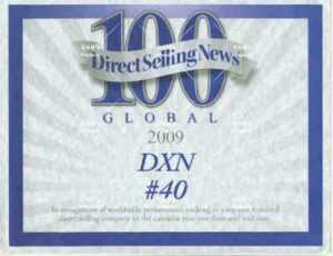 DXN está clasificada como una de las 40 mejores compañías